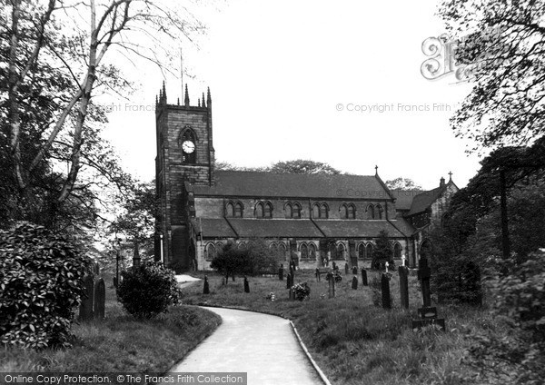 Photo of Swinton, St Margaret's Church c.1955