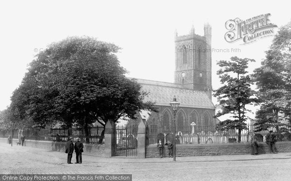 Photo of Swinton, St Peter's Church 1896