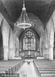 St Peter's Church Interior 1896, Swinton
