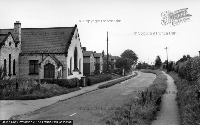Photo of Swinton, The Chapel And High Street c.1955