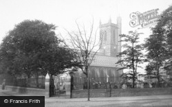 The Church, North Side And Gate 1894, Swinton