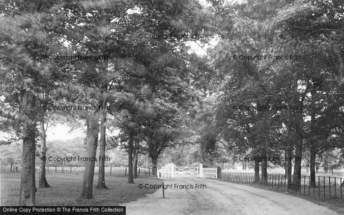 Photo of Swinton, The Park Entrance 1896