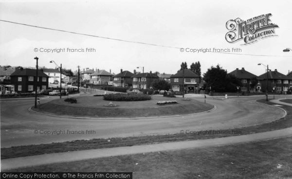 Photo of Swinton, The Roundabout c.1965