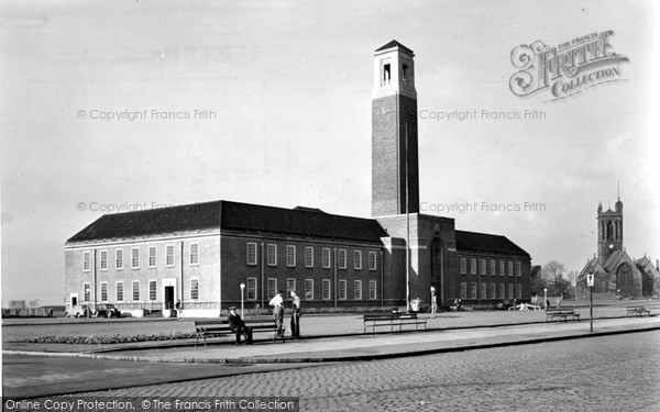 Photo of Swinton, The Town Hall c.1955