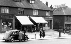 Toll-Bar Corner, Shops c.1955, Swinton