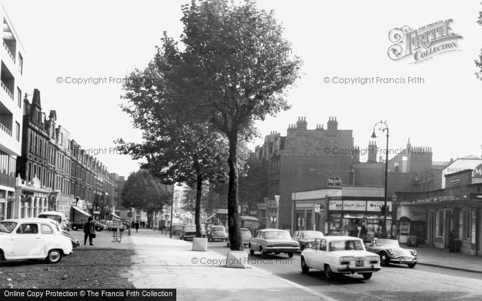 Photo of Swiss Cottage, Finchley and Frognal Station c1965