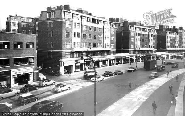 Photo of Swiss Cottage, Finchley Road c.1965