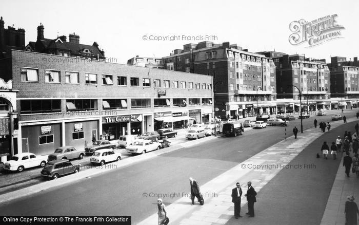 Photo of Swiss Cottage, Finchley Road Shopping Centre c.1965