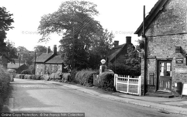 Photo of Swynnerton, The Village c.1955