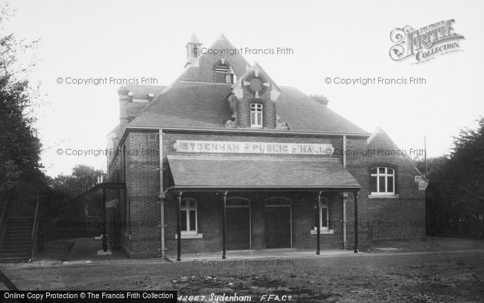 Photo of Sydenham, Public Hall 1898