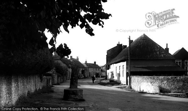 Photo of Sydling St Nicholas, The Cross c.1955