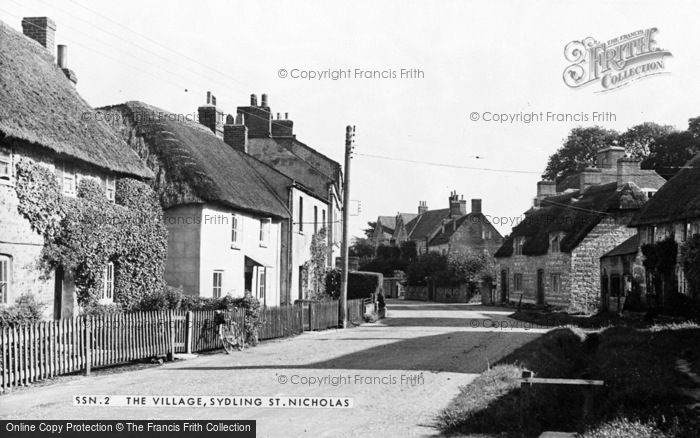 Photo of Sydling St Nicholas, The Village c.1955