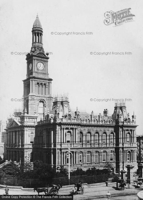 Photo of Sydney, Town Hall c.1880