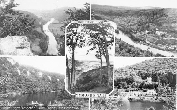 Photo of Symonds Yat, Composite c.1955