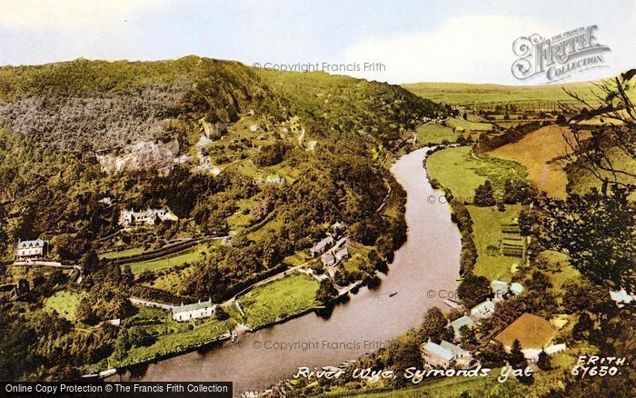 Photo of Symonds Yat, River Wye And Doward Hill 1914