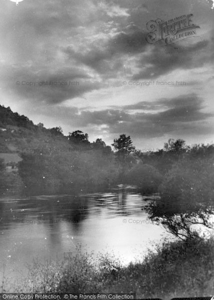 Photo of Symonds Yat, Sunset On The River c.1955