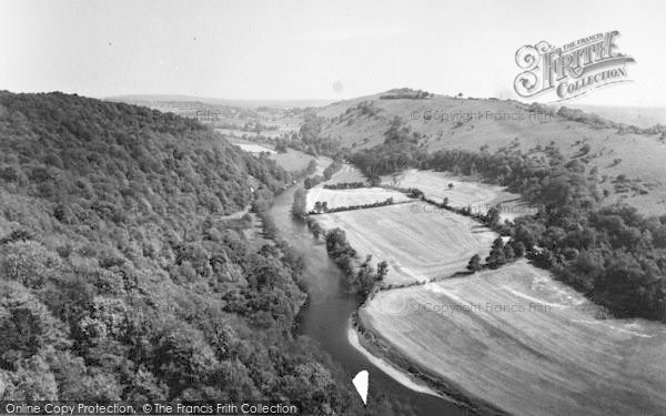 Photo of Symonds Yat, The Kerne Valley From Yat Rock c.1960