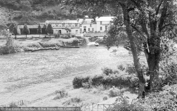 Photo of Symonds Yat, The River By The Saracen's Head c.1955