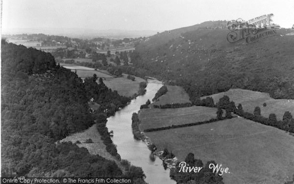 Photo of Symonds Yat, The River Wye c.1935