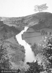 The River Wye From Yat Rock c.1935, Symonds Yat