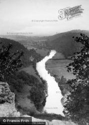 The River Wye From Yat Rocks 1914, Symonds Yat
