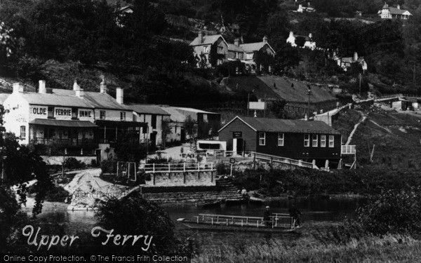 Photo of Symonds Yat, The Upper Ferry And Olde Ferrie Inne c.1935