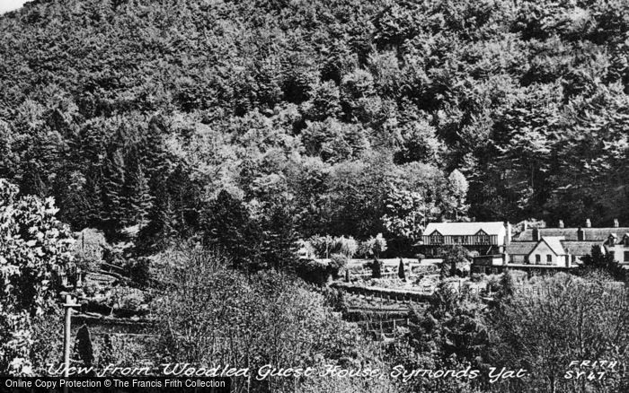 Photo of Symonds Yat, The View From The Woodlea Guest House c.1955