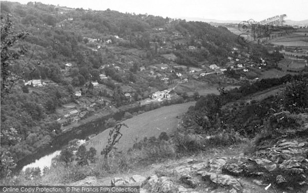 Photo of Symonds Yat, View From Symonds Yat Rock c.1955