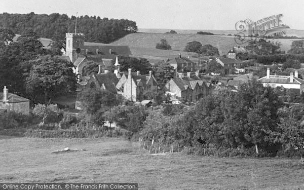 Photo of Symondsbury, General View c.1955