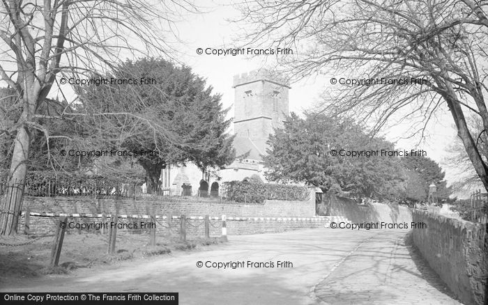 Photo of Symondsbury, Parish Church Of St John The Baptist 1940