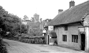 The Ilchester Arms And Parish Church c.1955, Symondsbury