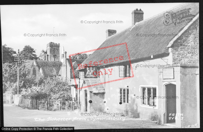 Photo of Symondsbury, The Ilchester Arms c.1950