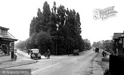 Broad Street And Leicester Road c.1955, Syston