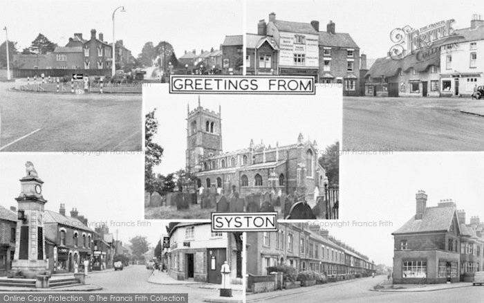 Photo of Syston, Composite c.1960