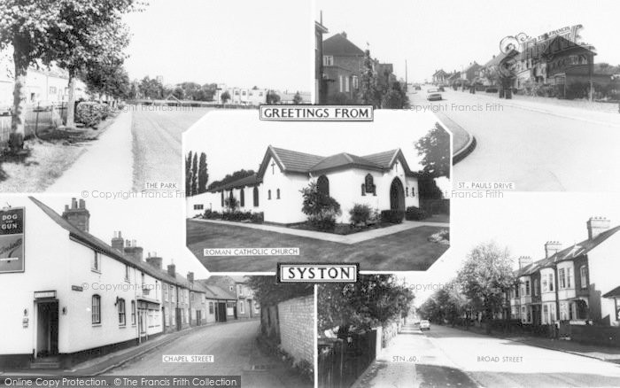 Photo of Syston, Composite c.1965