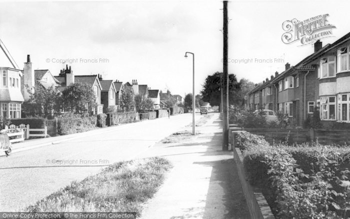 Photo of Syston, Goodes Lane c.1965