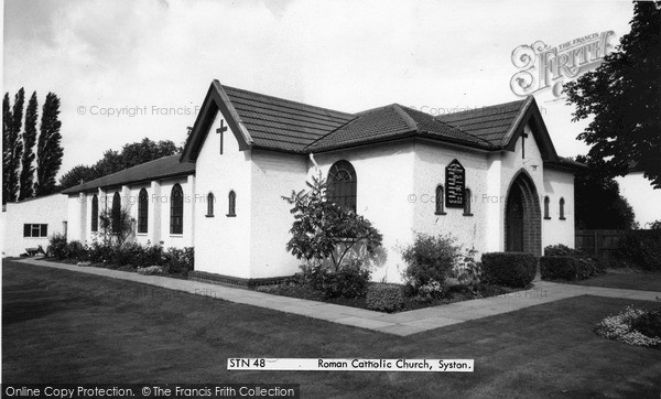 Photo of Syston, Roman Catholic Church c.1965