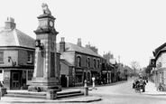 The Memorial And High Street c.1960, Syston