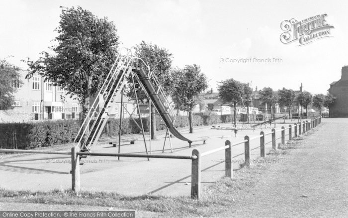 Photo of Syston, The Park Playground c.1965
