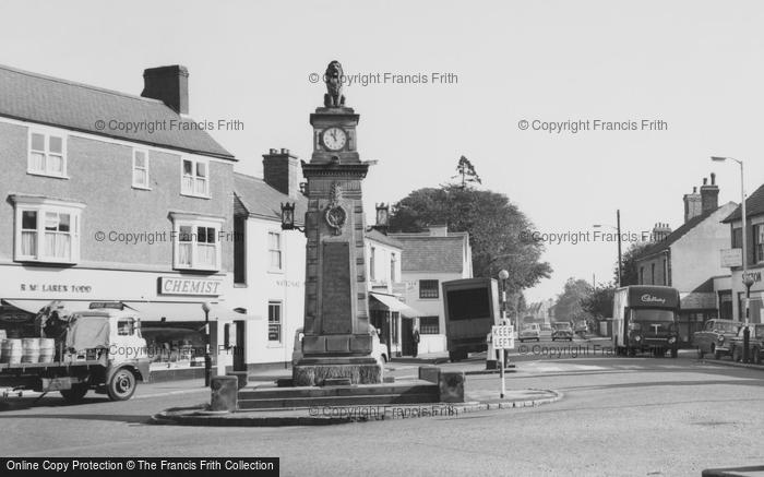 Photo of Syston, The War Memorial c.1965