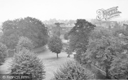 View Overlooking Park c.1955, Syston