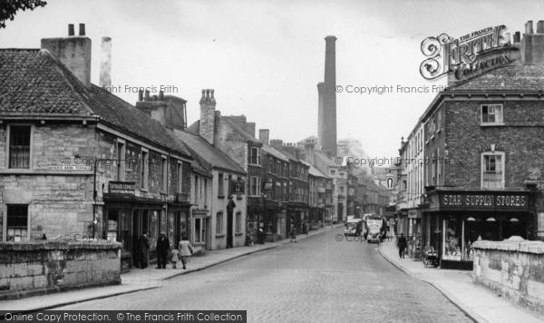 Photo of Tadcaster, Bridge Street c.1955
