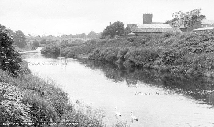 Photo of Tadcaster, The River Wharfe c.1955