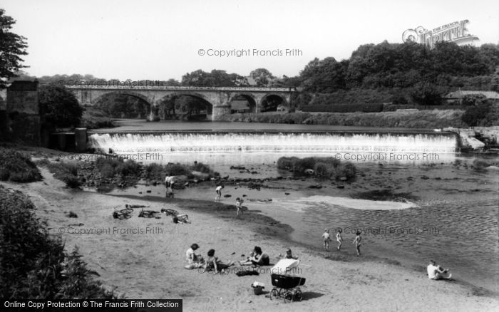 Photo of Tadcaster, The Weir c.1960