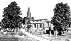 St Michael's Church c.1960, Taddington