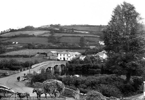 Photo of Taddiport, The Village 1923