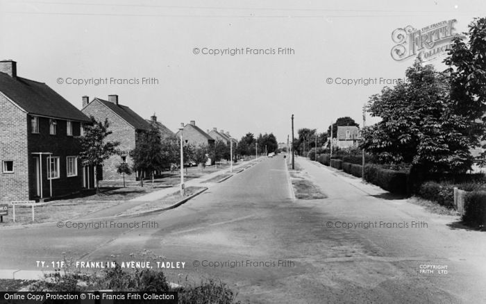 Photo of Tadley, Franklin Avenue c.1965