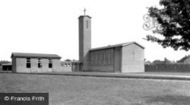 Great St Mary's Church c.1965, Tadley