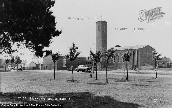 Photo of Tadley, St Mary's Church c.1965