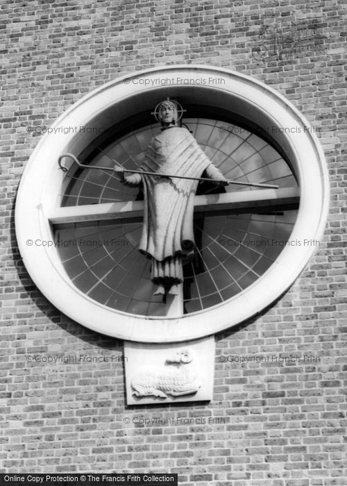 Photo of Tadworth, Church, The West Window c.1960
